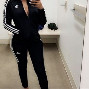 Black Adidas Track Suit